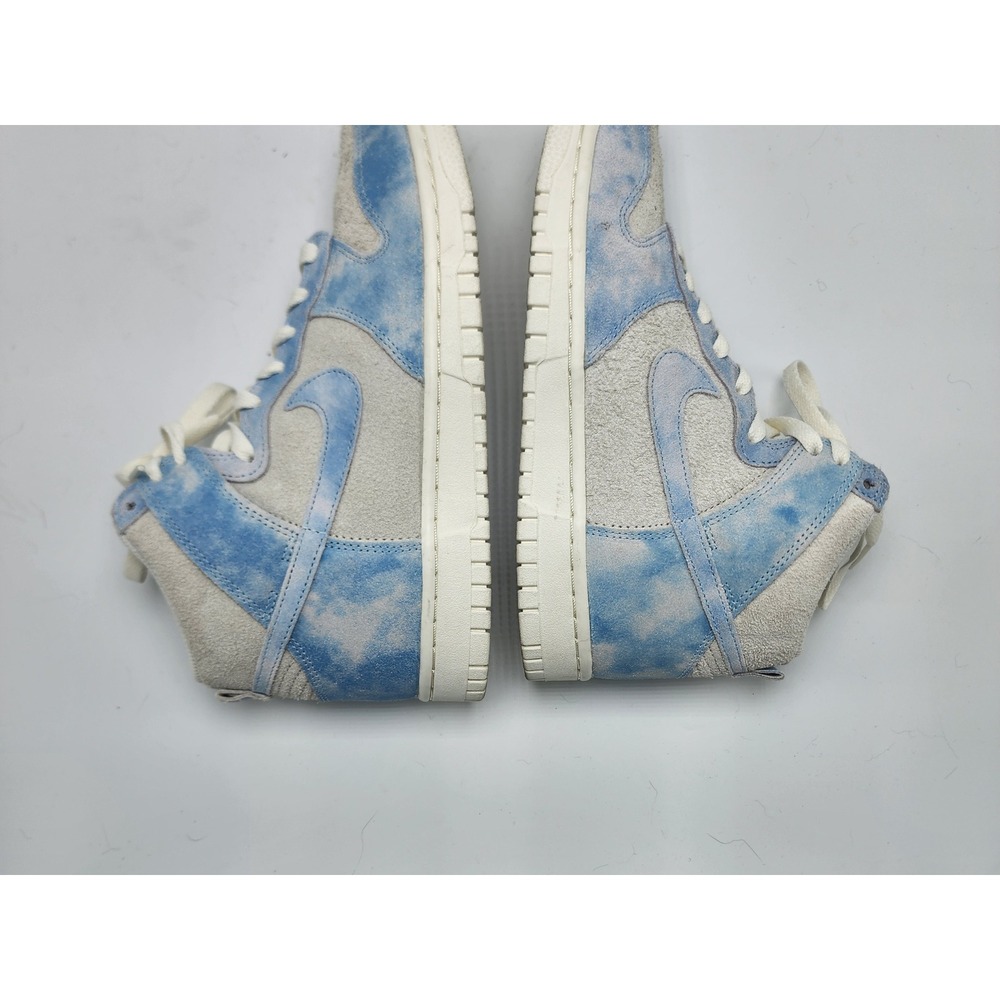 Nike Dunk High SE Clouds Celestine Blue White Suede High Top Sneakers Womens 7.5 - Picture 11 of 16